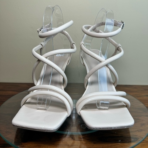 BP. Nordstrom Ashlyn Square Toe Strappy Sandal - Beige - Picture 5 of 16